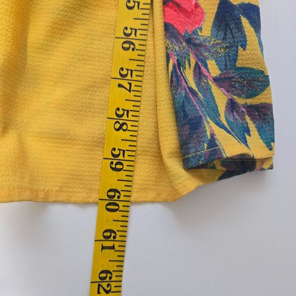 Flying Tomato Yellow Pink Floral Maxi Dress Small Perfect for Easter - Picture 10 of 10